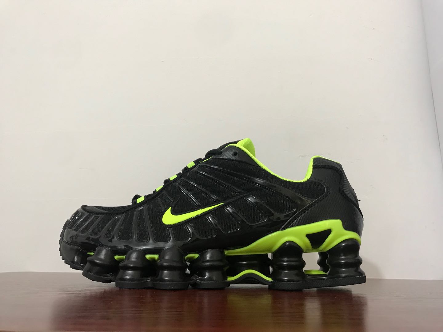2020 Men Nike Shox Turbo 13 Black Fluorscent Shoes